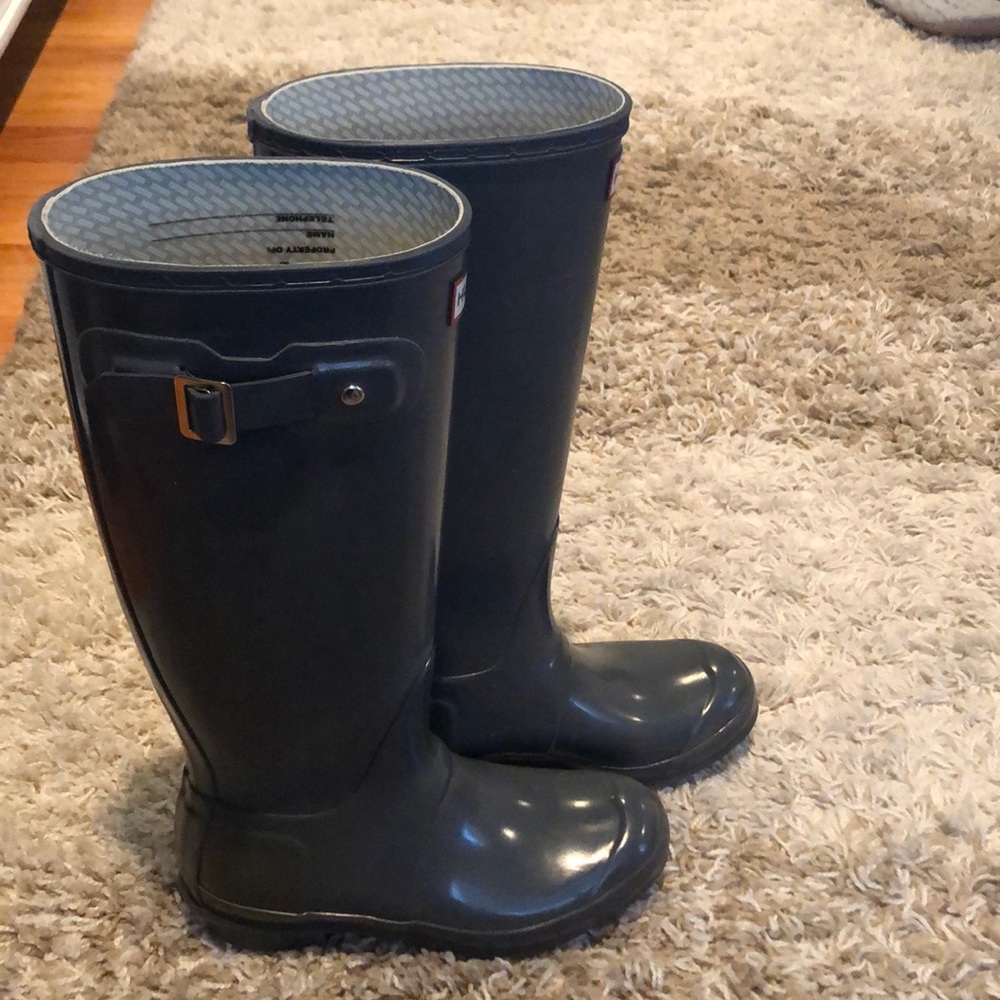 Gray Hunter Rainboots